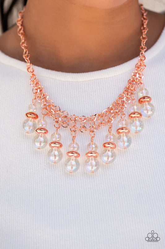 Deep Space Diva - Copper ♥ Necklace