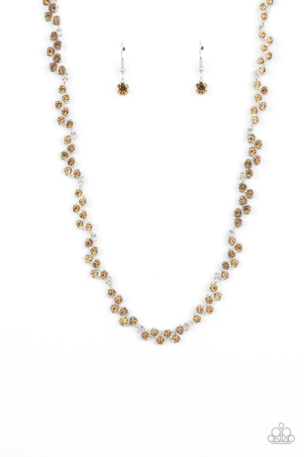 GLOWING Admiration - Brown ♥ Necklace