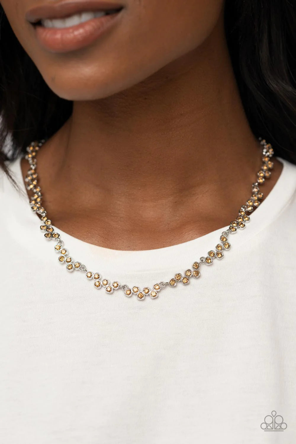 GLOWING Admiration - Brown ♥ Necklace