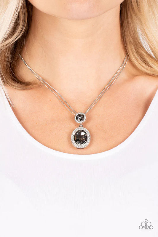 Castle Diamonds - Silver ♥ Necklace