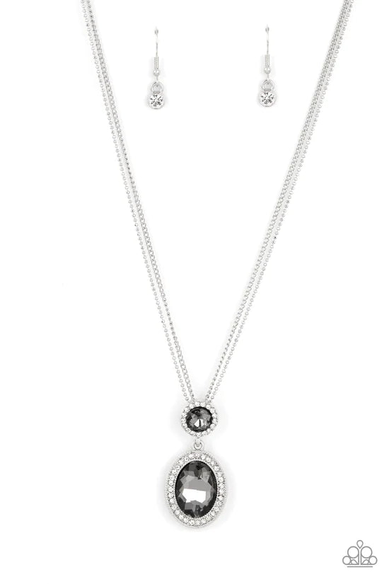 Castle Diamonds - Silver ♥ Necklace
