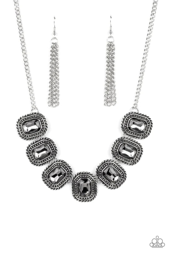 Iced Iron - Silver ♥ Necklace
