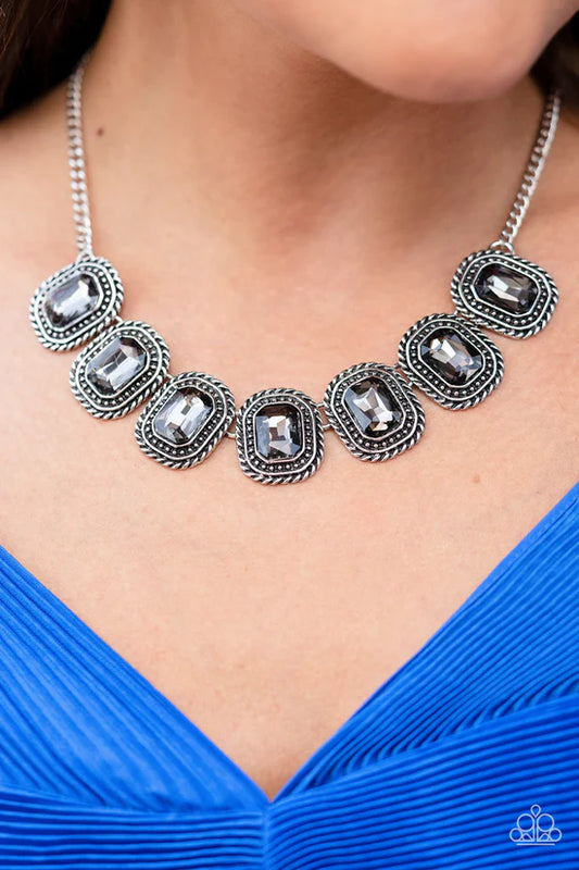 Iced Iron - Silver ♥ Necklace