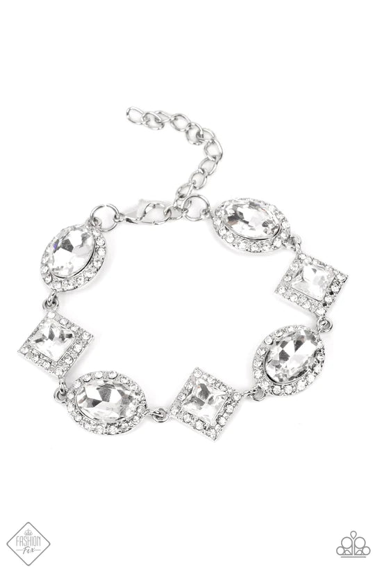 Decade of Dazzle - White ♥ Bracelet