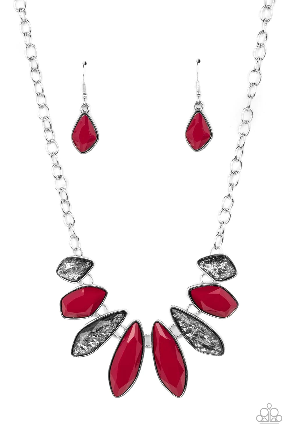 Crystallized Couture - Red ♥ Necklace