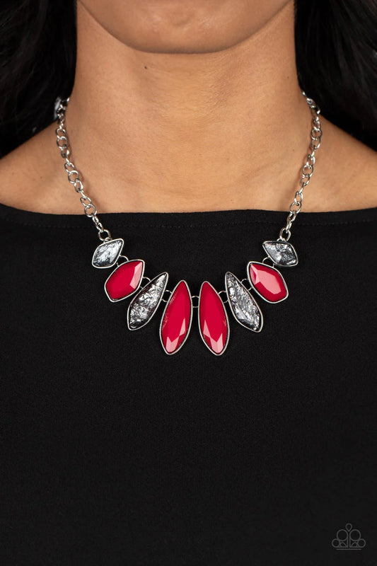 Crystallized Couture - Red ♥ Necklace