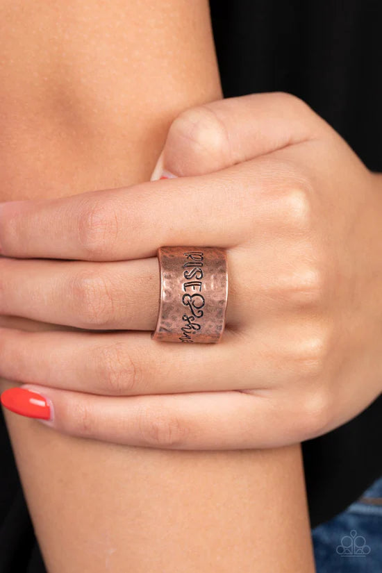 Sunrise Street - Copper ♥ Ring