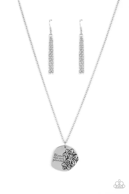 Planted Possibilities - Silver ♥ Necklace