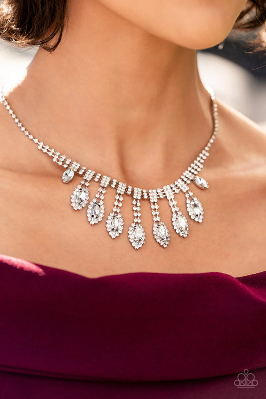 REIGNING Romance - White ♥ Necklace