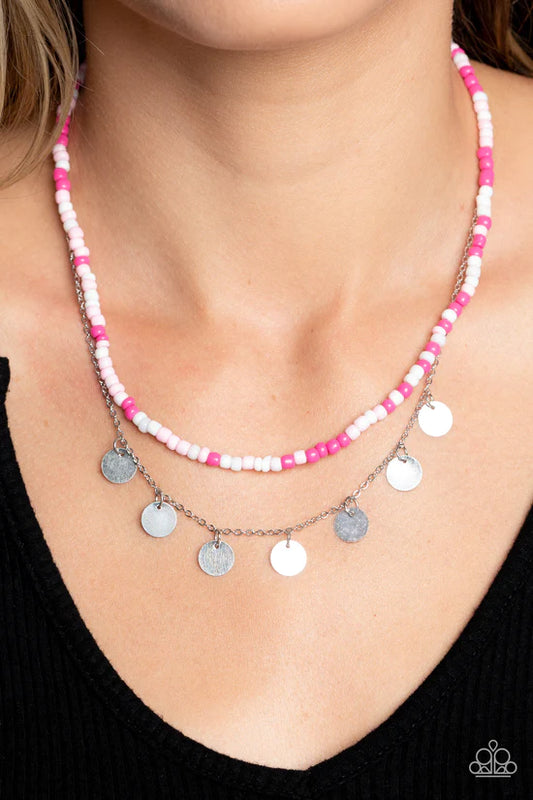 Comet Candy - Pink ♥ Necklace