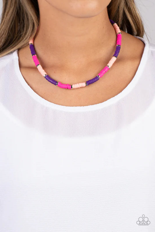 Rainbow Road - Pink ♥ Necklace