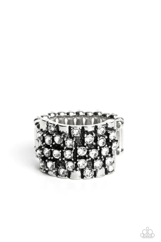 Lawbreaking Loot - White ♥ Ring