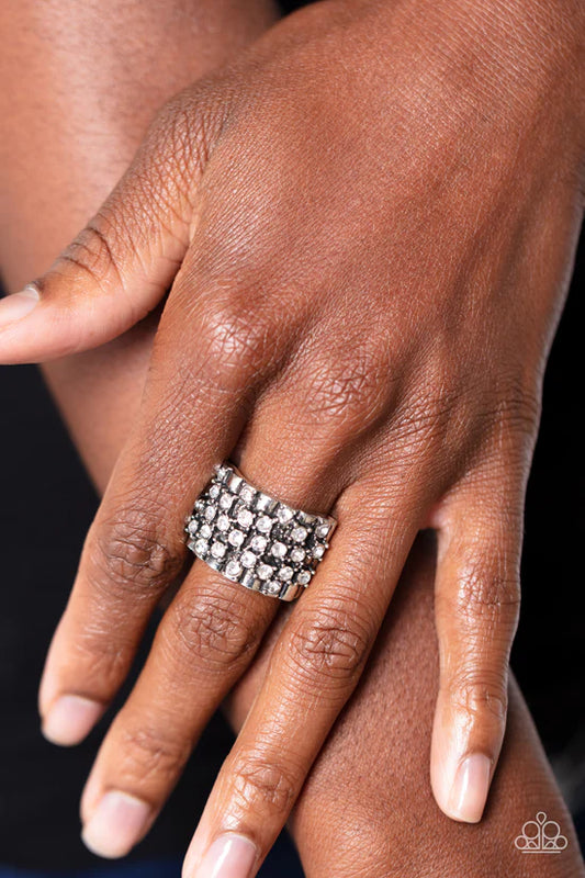 Lawbreaking Loot - White ♥ Ring