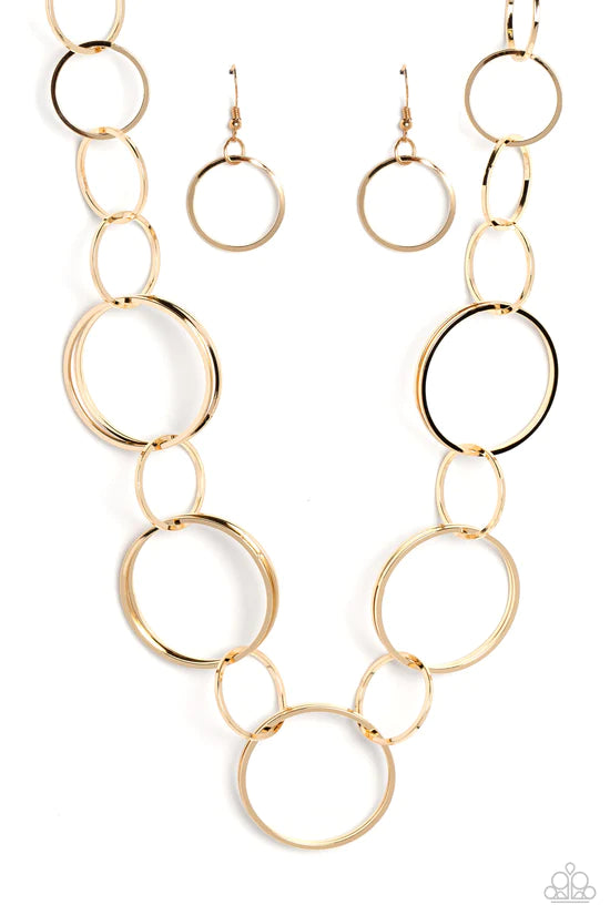 Shimmering Symphony - Gold ♥ Necklace